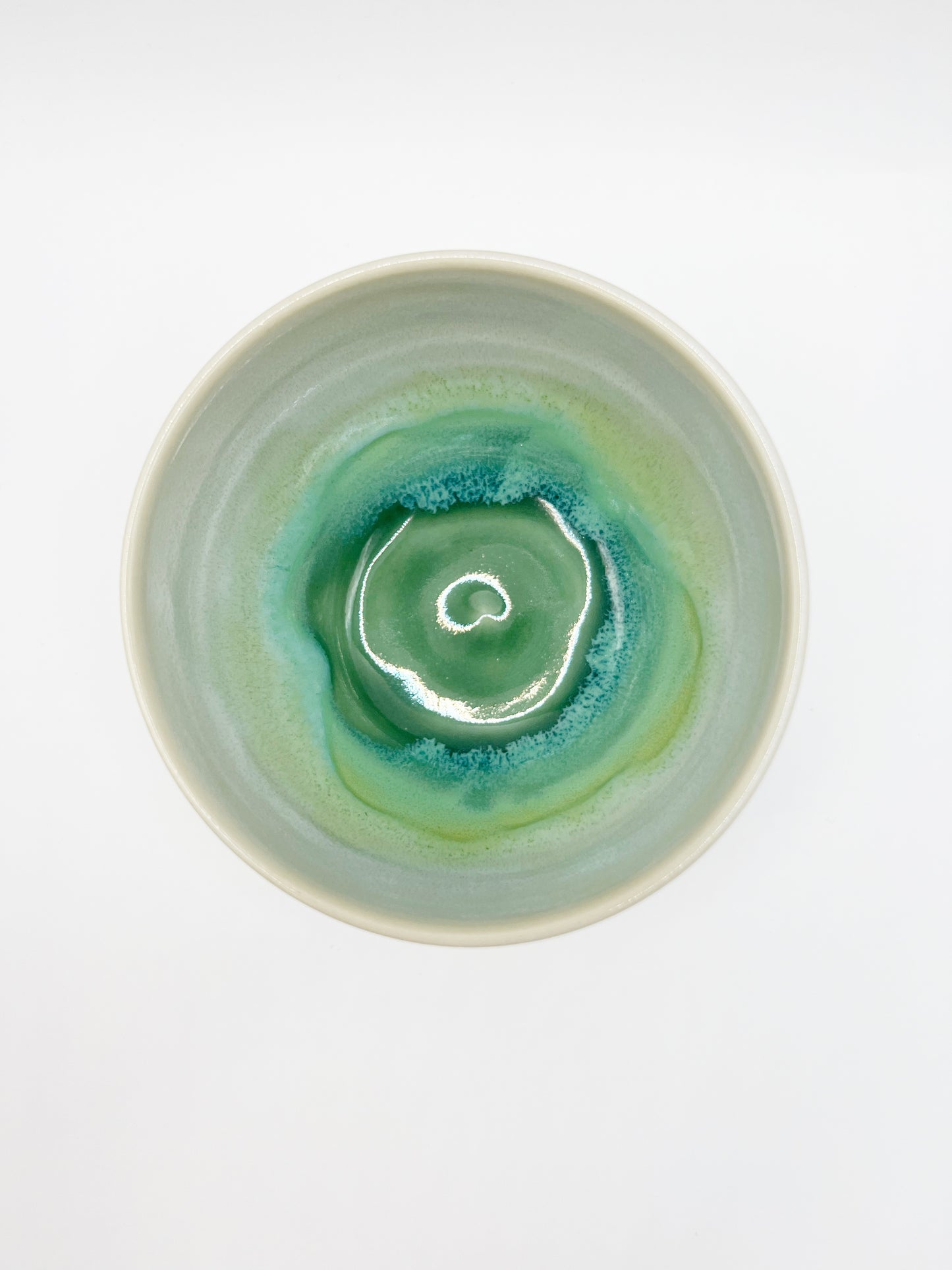 Keramik kop - lav grøn 2