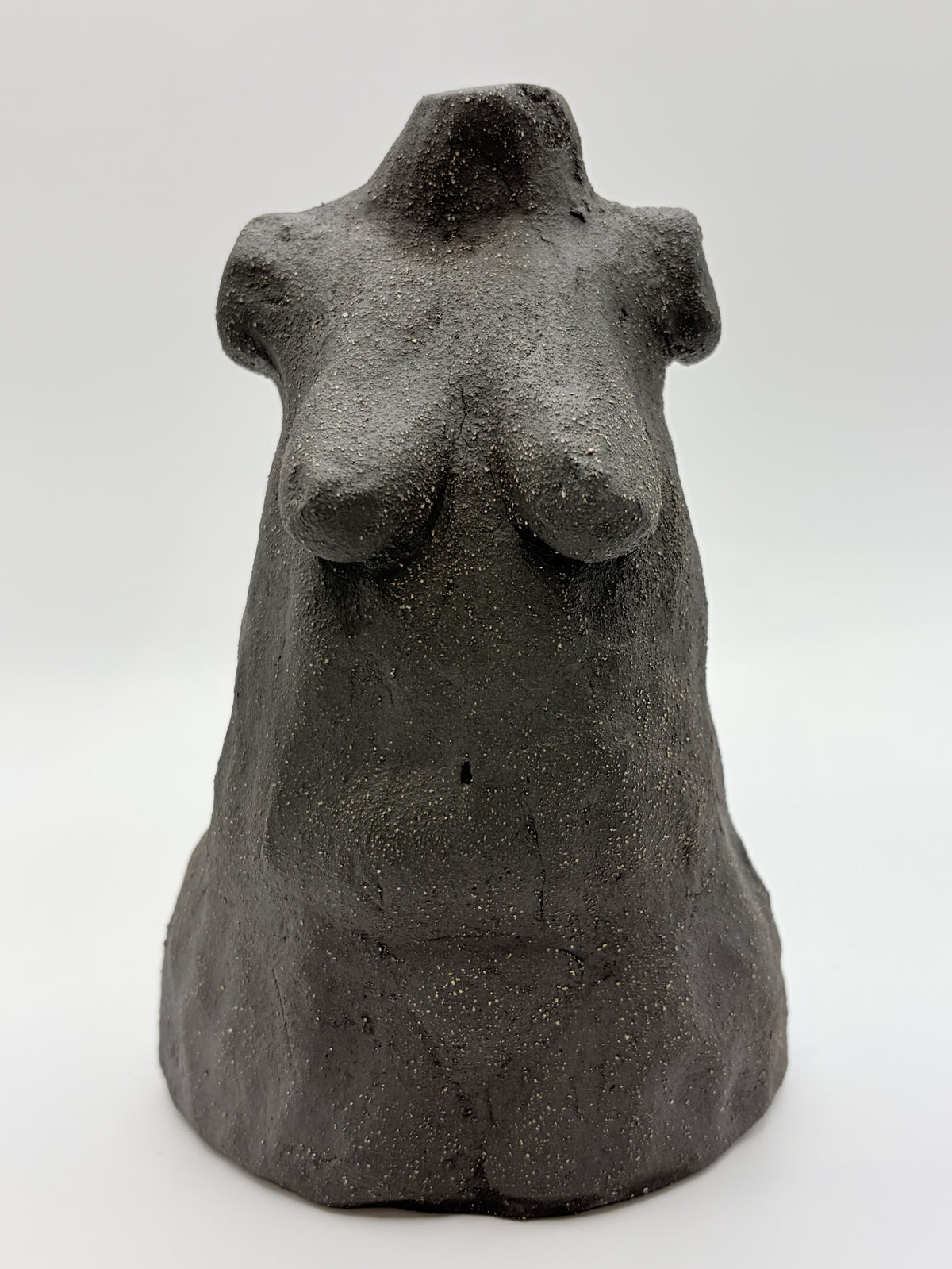 Dame skulptur - sort lille