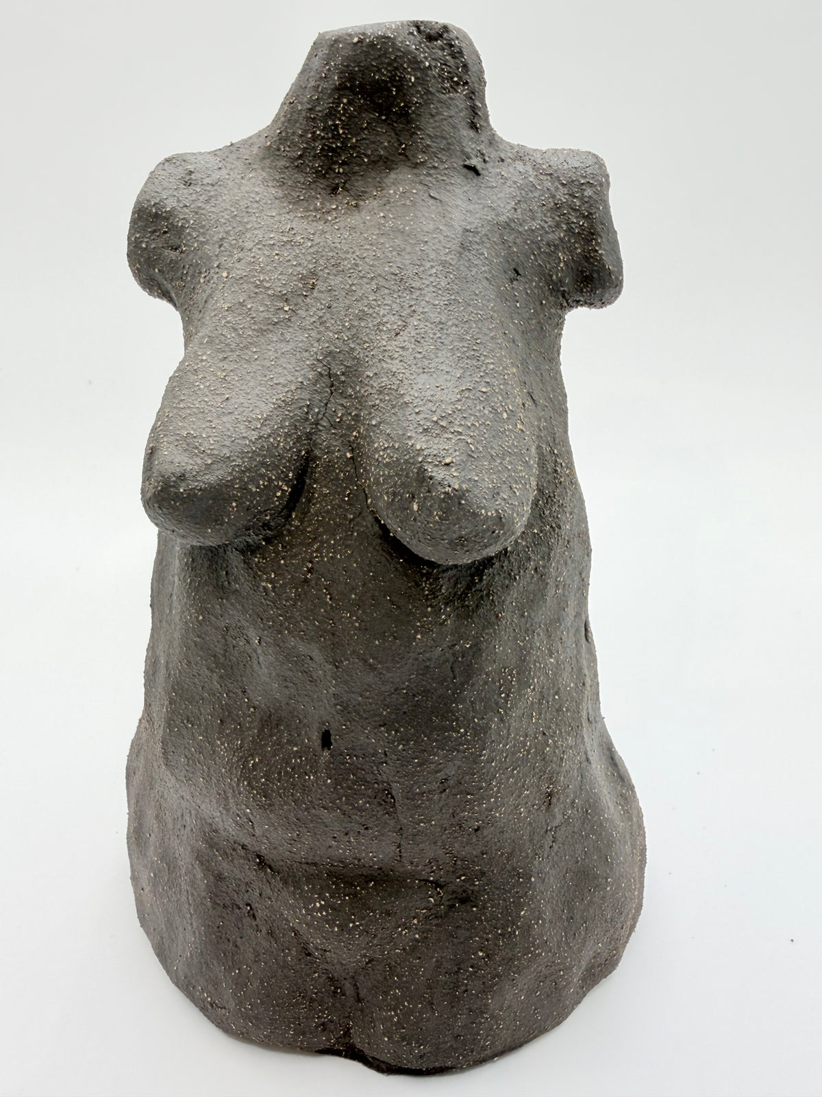 Dame skulptur - sort lille