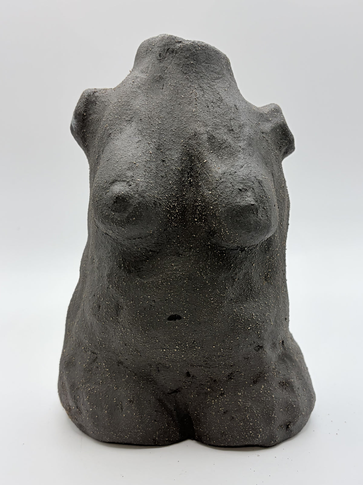Dame skulptur - sort stor