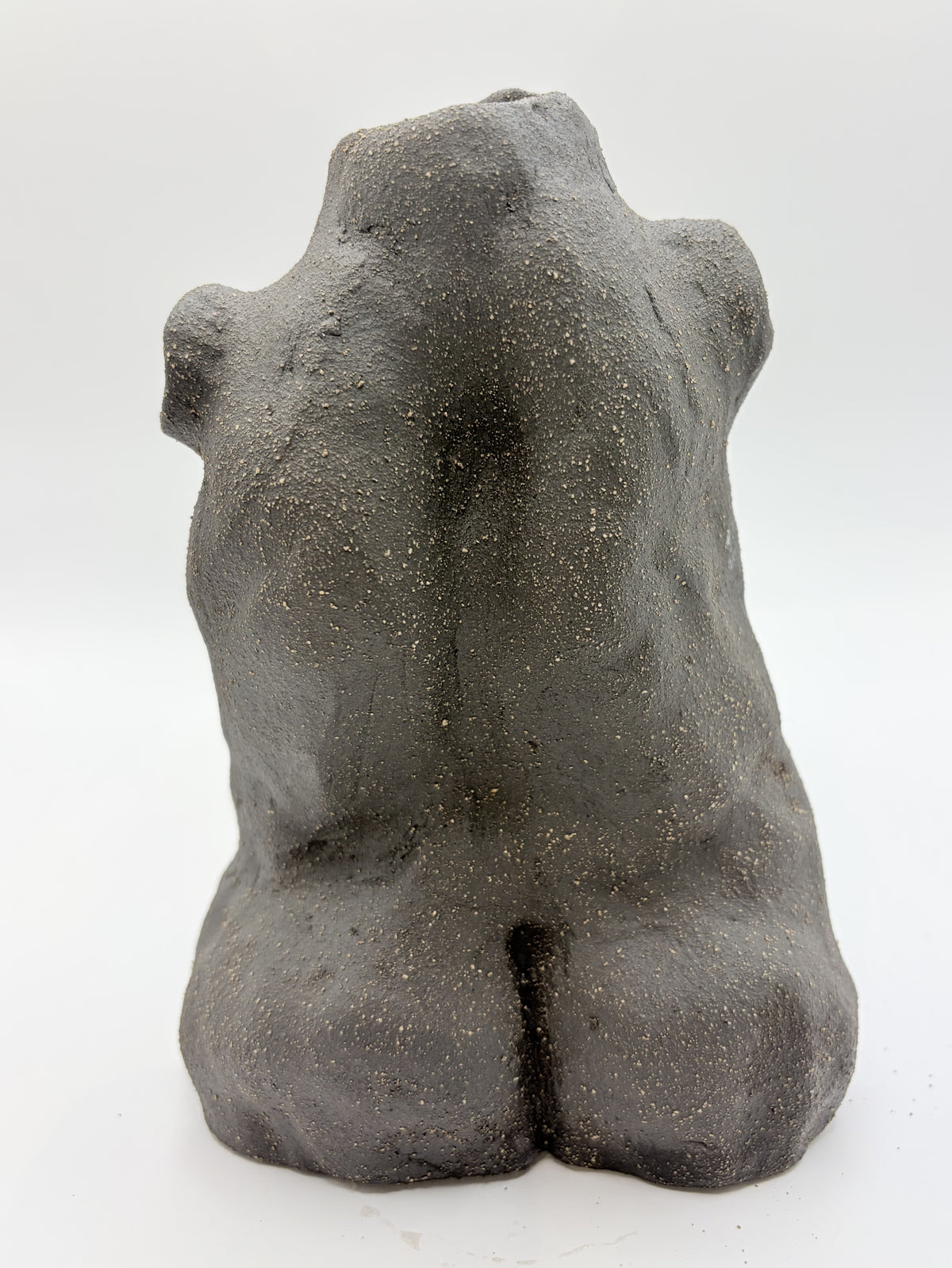 Dame skulptur - sort stor